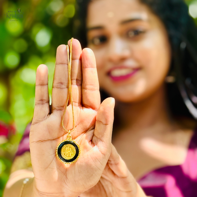 PANCHALOHA GURUVAYURAPPA LOCKET BLACK